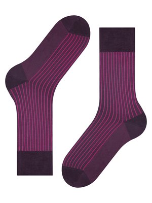 Socken Oxford mit Streifen in Bicolor-Optik