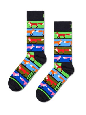 Socken mit Fuchs-Motiven