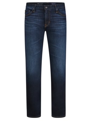 Jeans Everett mit Kontrastnähten, Slim Straight