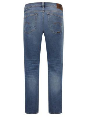 Softe-Jeans-in-dezenter-Used-Optik,-Slim-Fit