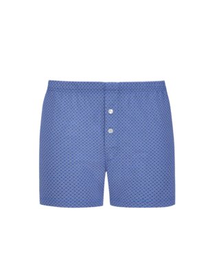 Schlaf-Boxershorts mit geometrischen Print