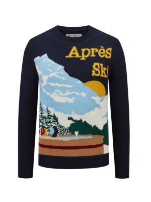 Pullover mit winterlichem Motiv aus der Après-Ski Kollektion