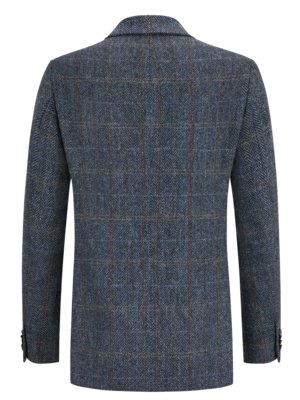 Gefüttertes Sakko in Harris Tweed-Qualität mit Fischgrät-Muster