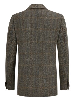 Gefüttertes Sakko in Harris Tweed-Qualität mit Fischgrät-Muster