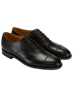 Oxford-Schuhe aus feinem Box-Leder