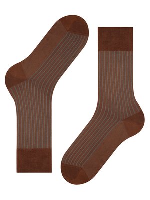 Socken Oxford mit Streifen in Bicolor-Optik