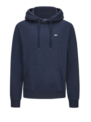 Hoodie mit softer Innenseite und Logo-Stickerei