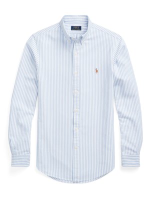 Oxfordhemd mit Streifen-Muster, Slim Fit
