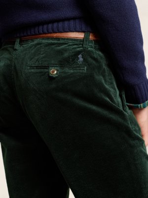 Cordhose mit Stretchanteil, Straight Fit