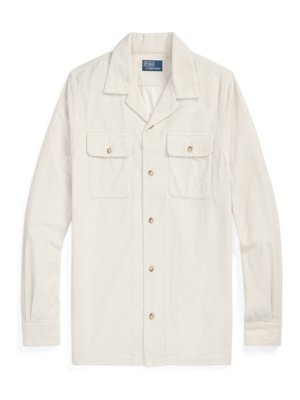 Leichtes Overshirt in Cord-Qualität, Classic Fit