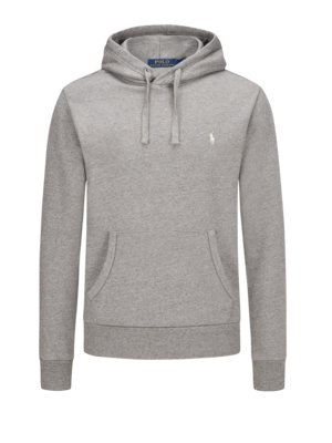 Softer Hoodie mit Poloreiter-Stickerei