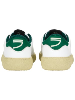 Sneaker Palma mit grünen Akzenten und markanter Gummisohle