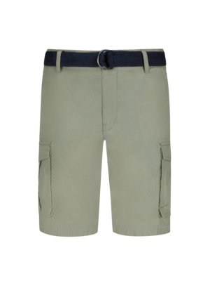 Leichte-Cargoshorts-mit-Gürtel