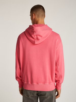 Hoodie mit gesticktem Label-Schriftzug