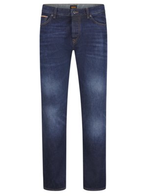 Jeans Onyx im Washed Raw-Look, Slim Taper