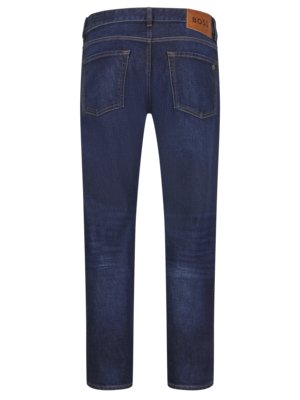 Jeans Onyx im Washed Raw-Look, Slim Taper