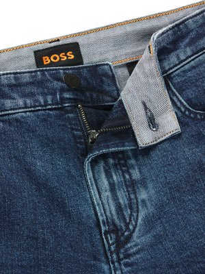 Jeans mit Stretchanteil, Regular Fit