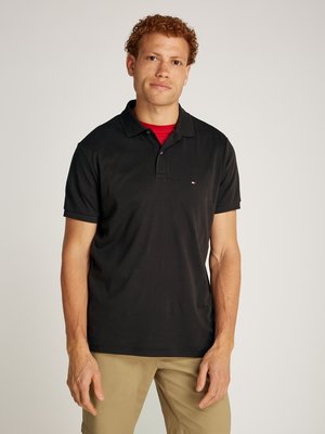 Glattes Poloshirt in jersey-Qualität mit Logo-Stickerei