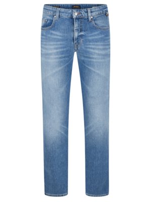 Jeans Luuk in Used-Optik mit Stretchanteil, Straight Fit
