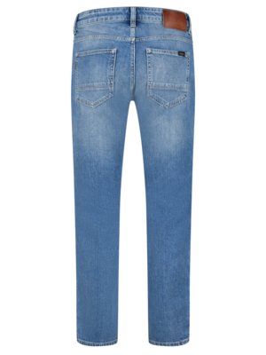 Jeans-Luuk-in-Used-Optik-mit-Stretchanteil,-Straight-Fit