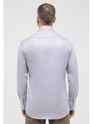 Hemd in Vollzwirn-Qualität mit feinem Muster, Slim Fit