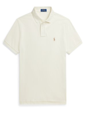 Poloshirt in Piqué-Qualität, Custom Slim Fit