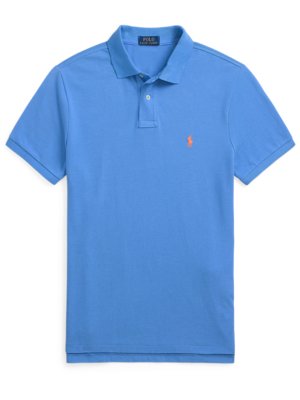 Poloshirt in Piqué-Qualität, Custom Slim Fit