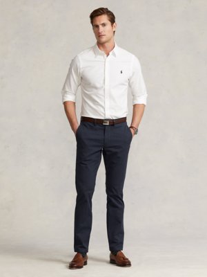 Bequeme Chino in Stretch-Qualität, Straight Fit