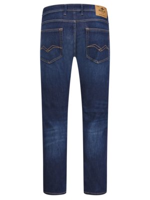 Jeans-Grover-mit-Kontrastnähten,-Straight-Fit