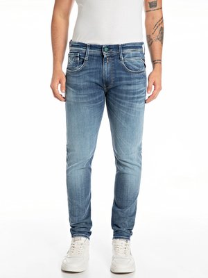 Jeans Anbass mit Stretchanteil, Slim Fit