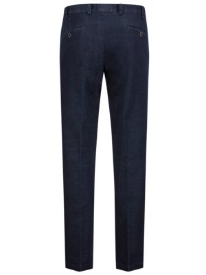 Chino Tarent aus elastischer Baumwolle in Denim-Optik, Slim Fit