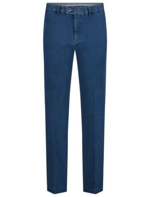 Chino Tarent aus elastischer Baumwolle in Denim-Optik, Slim Fit