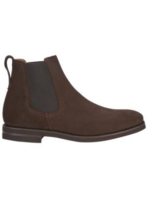 Chelsea Boots aus Veloursleder