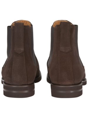 Chelsea Boots aus Veloursleder