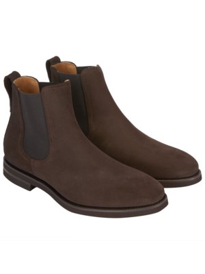 Chelsea Boots aus Veloursleder