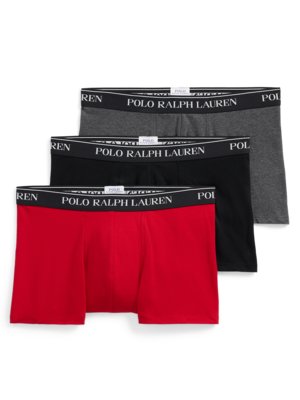 3er Pack Boxer Trunks mit Stretchanteil