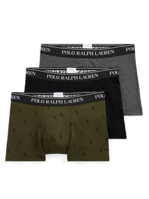 3er Pack Boxer Trunks mit Stretchanteil