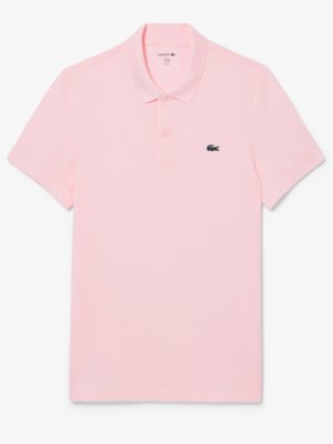 Stretch-Poloshirt Waffelpiqué DH5522 mit Krokodil-Stickerei, Regular Fit