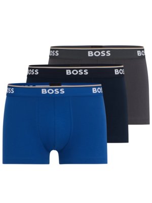 3er Pack Boxer Trunks mit Stretchanteil