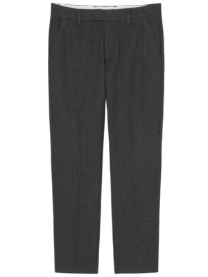 Wollhose mit Stretchanteil, Relaxed Fit