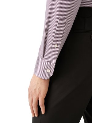 Gestreiftes Signature-Twill-Hemd, Slim Fit