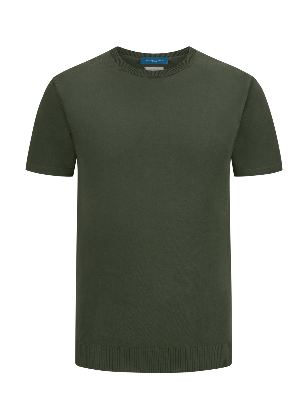 Daniele Fiesoli Leichtes Strick-T-Shirt in Dry-Cotton Qualität in XL