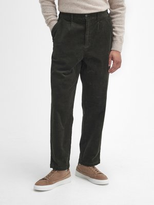 Cordhose mit Stretchanteil und Dehnbundeinsätzen, Relaxed Fit