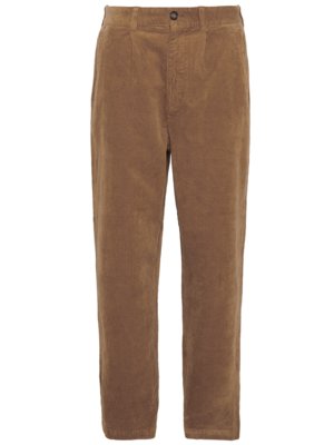 Cordhose mit Stretchanteil und Dehnbundeinsätzen, Relaxed Fit