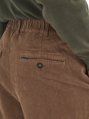 Cordhose mit Stretchanteil und Dehnbundeinsätzen, Relaxed Fit