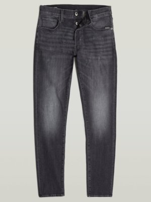 Stretch-Jeans in Washed-Optik, Slim