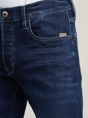 Raw Stretch-Jeans in Wasehd-Optik, Slim