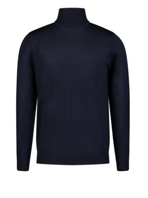 Rollkragenpullover aus Merinowolle