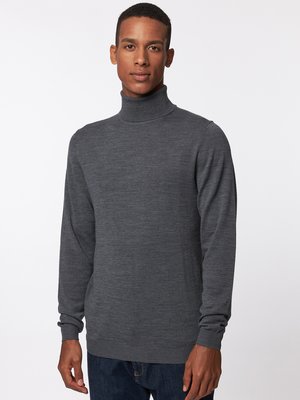 Rollkragenpullover aus Merinowolle