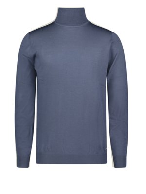 Rollkragenpullover aus Merinowolle